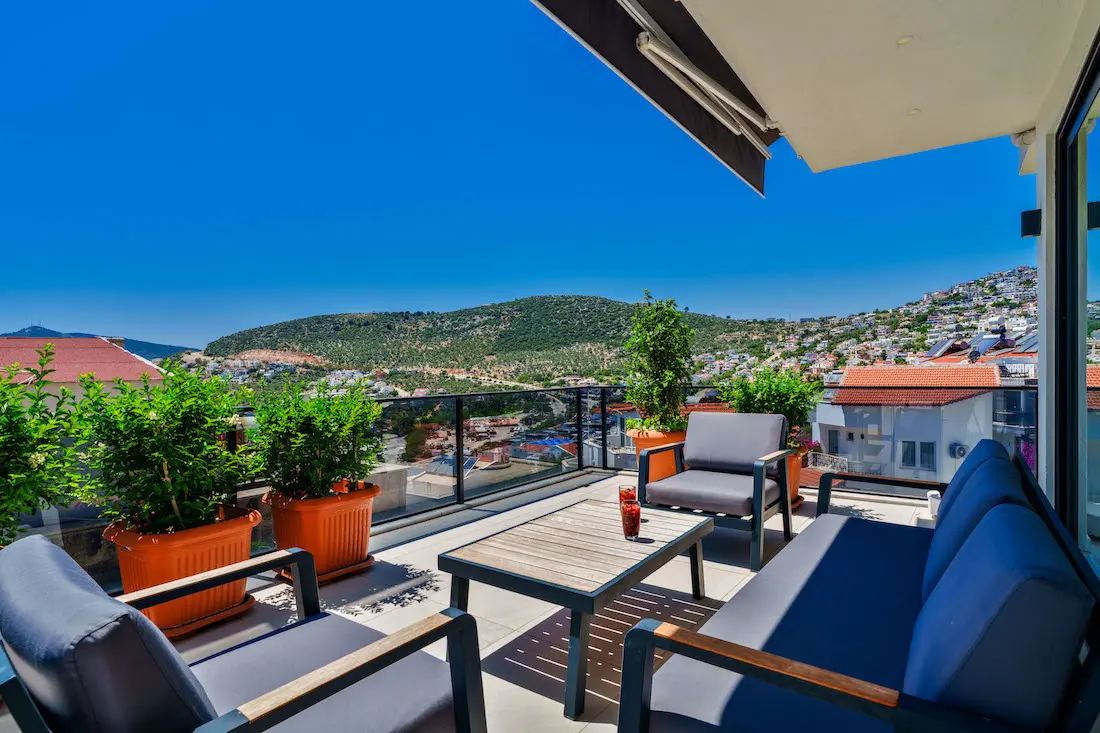 Large terrace
